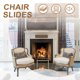 thumbnail image 5 of Uxcell Deslizadores de Silla de 0.6" Diámetro 24 Pcs Clavo en Deslizadores de Muebles Protector de Piso Blanco, 5 of 6