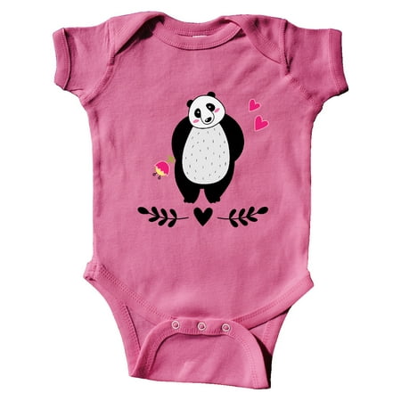 

Inktastic Panda Lover Girl Bear Gift Baby Girl Bodysuit