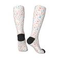 thumbnail image 5 of Lsque Happy Easter Printed Crew Socks Men's Women's LightWeight Thin Casual Calf Socks ,Knee High Socks,Cotton Socks, 5 of 9