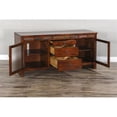 thumbnail image 6 of Pemberly Row 60" Traditional Wood TV Console in Dark Chocolate, 6 of 8
