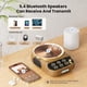 thumbnail image 4 of Reproductor de CD portátil FREEFISH K_8 con altavoz Bluetooth y radio FM, 4 of 9