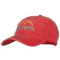 thumbnail image 2 of World Greatest Grandpa Embroidered Washed Cotton Twill Cap - Red OSFM, 2 of 5