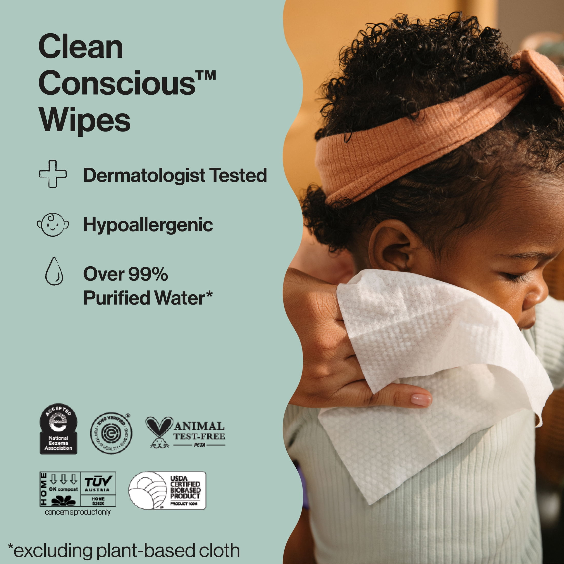 The Honest Company Clean Conscious™ Wipes, Geo Mood, 288 Count