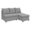 thumbnail image 4 of Sala Esquinera Modular El Bazar Store Tromso Gris plata 160x130 cm Lado Izquierdo ó Drecho Tela Lino nacional, 4 of 6