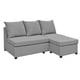 thumbnail image 4 of Sala Esquinera Modular El Bazar Store Tromso Gris plata 160x130 cm Lado Izquierdo ó Drecho Tela Lino nacional, 4 of 6