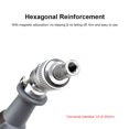 thumbnail image 4 of Yeacher Two-Way Ratchet Screwdriver Set with 10 Bits 180掳 Alloy Elbow Screwdriver 6.35MM Screw Driver, 4 of 8