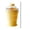 Yellow, variant on 2-in-1 Collapsible Silicone Ice Ball Maker Cup,Travel Cup,Reusable Water Cup,Lightweight Drinking Cups with Lids with Straw, Leak Proof Flexible Water Bottle Suitable For Travel Gym (Yellow)