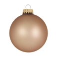 thumbnail image 2 of Glass Christmas Tree Ornaments - 67mm / 2.63" [8 Pieces] Designer Balls from Christmas By Krebs Seamless Hanging Holiday Decor (Velvet Cappuccino Brown), 2 of 4