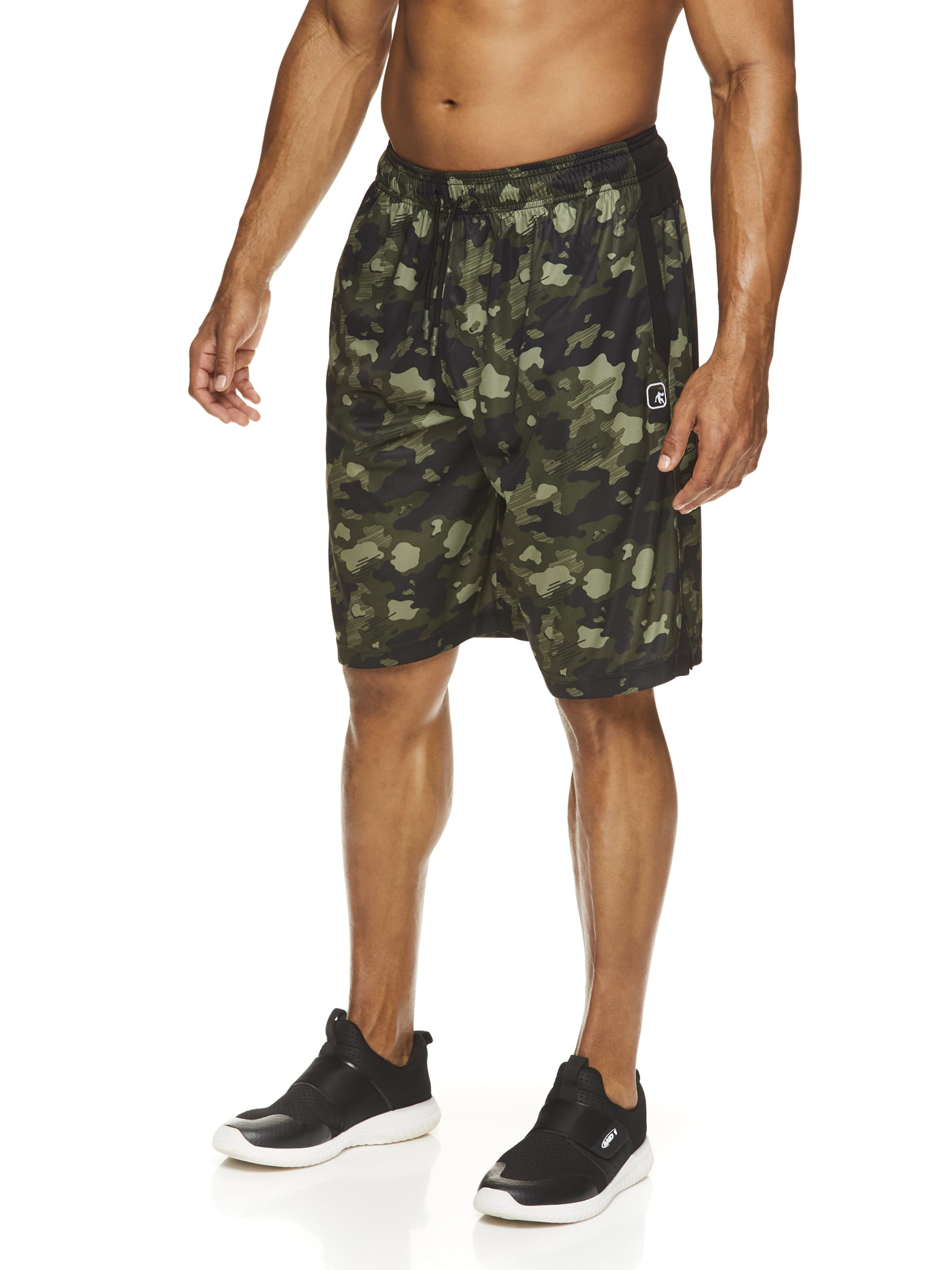 AND1 Men's Active Camo Print Basketball Shorts, up to 5XL