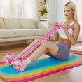 thumbnail image 5 of Ohmyroo 8-Strand Elastic Fitness Resistance Band with Foot Pedal Loops, Adjustable Full-Body Toning Tool for Upper Back, Shoulder, and Leg Workouts, 5 of 9