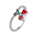 thumbnail image 4 of Ladies Fashion Creative Cute Fruit Ring Index Finger Ring Pendant Ring, 4 of 8