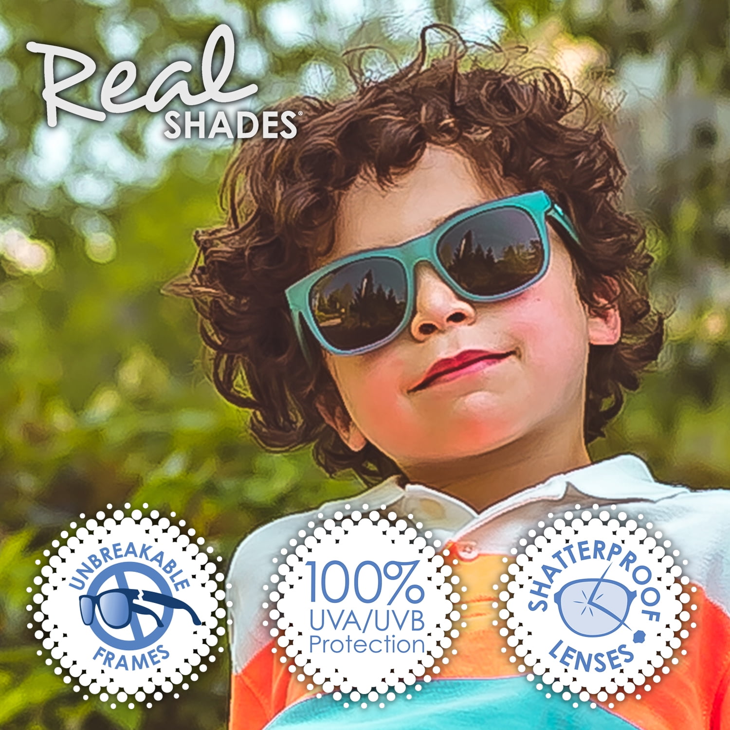 Real Shades Kids Switch Unbreakable Color Changing Kids Sunglasses Age 4+