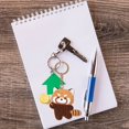 thumbnail image 7 of Jiibva Bear Keychain, 1pc Red Panda Plush Keychain, Bear Keyrings Plush, Cute Stuffed Animal Keychain, Bears Toys Keychains For Bag, 7 of 7