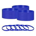 thumbnail image 1 of Uxcell 24Pcs Pulseras de Goma, Pulseras de Silicona de Color Sólido para Deporte/Ejercicio/Baloncesto Hombres Mujeres Adolescentes [Azul Oscuro], 1 of 6