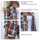 thumbnail image 1 of Camisa a cuadros Nikou Camisa a cuadros de manga larga, 1 of 4