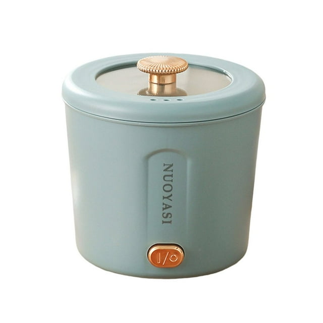 1L Mini Electric Hot Pot Boil Dry Protection Electric Cooker for Dumpling Soup Porridge Oatmeal