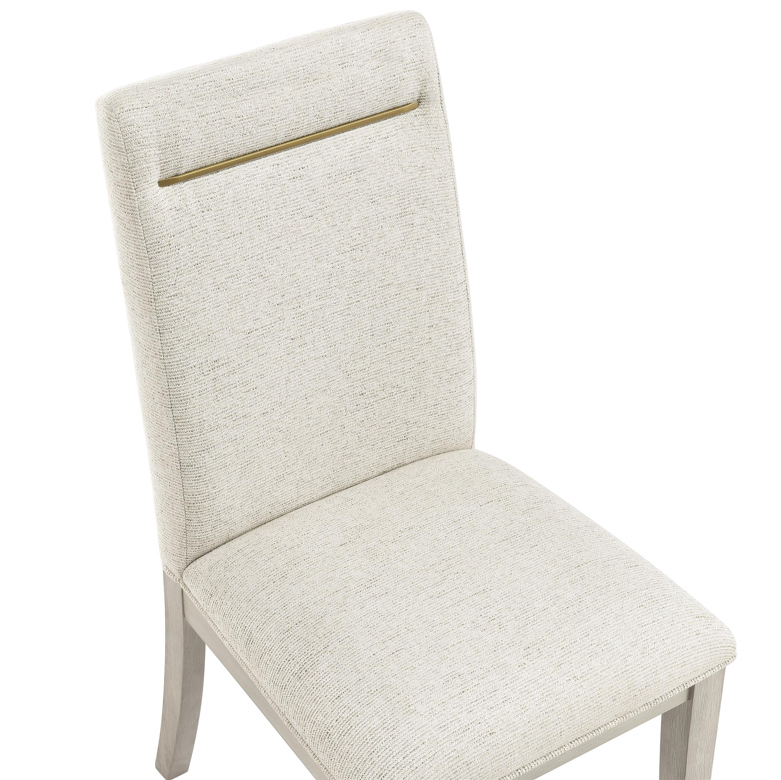Steve Silver Garland Set of 2 Sand Finish Dining Side Chair