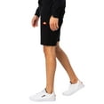 thumbnail image 2 of Ellesse Noli Fleece Sweat Shorts, Black, 2 of 7