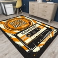 thumbnail image 4 of Dreammotif Retro Music Party Rug, Colorful Modern Area Rug, Game Room Decor, Bedroom Decor For Teens, Large Living Room Carpet, 4 of 7