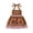 Coffee, variant on RUINIXCW Baby Girl Christmas Dress Halter Apron Dress Toddler Gingerbread Costume