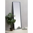 thumbnail image 3 of Metal frame rectangle mirror 20 inch x 60 inch in Blue, 3 of 3