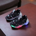 thumbnail image 2 of Huanglei Girls Shoes Run Led Children&nbsp;Kid Sport Baby Sneakers Crystal Luminous Baby Shoes, 2 of 2