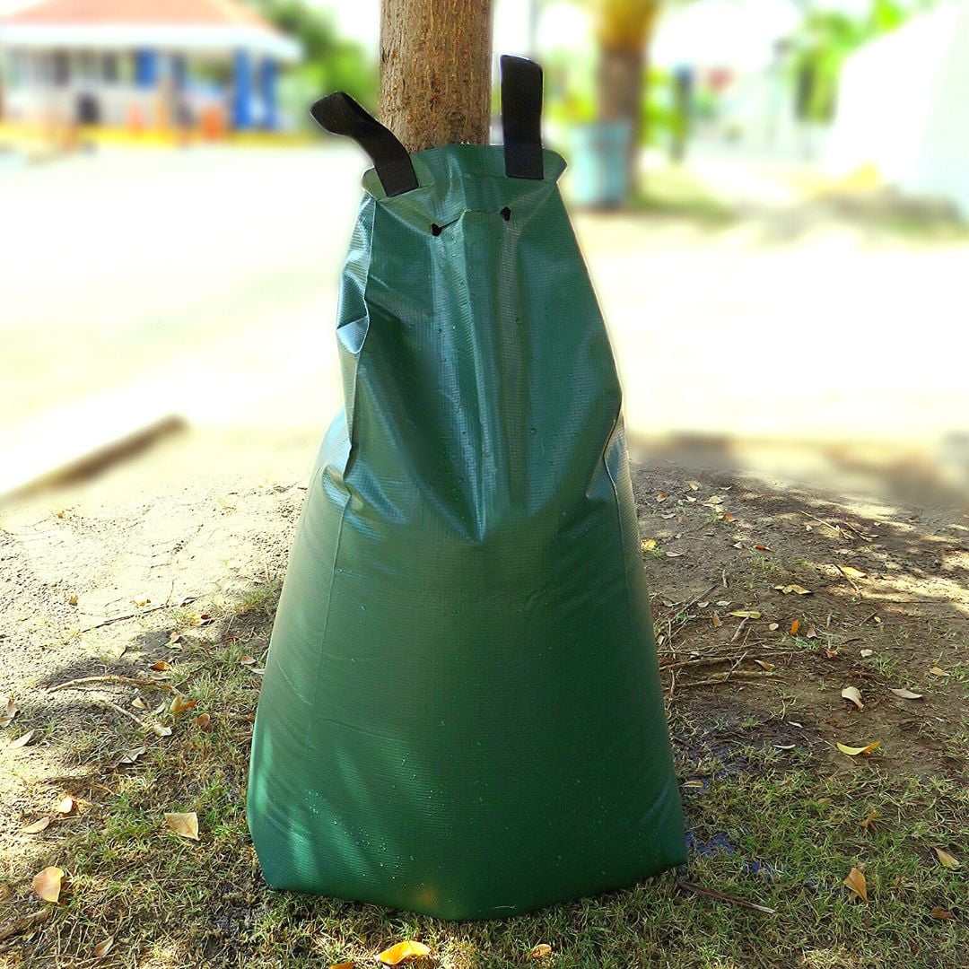 JM Gardens Tree Watering Bag 20 Gallons - Slow Release - Automatic Drip