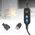 thumbnail image 6 of Digital Countdown Timer Switching Control Cord USB Timer Cable Auto Power Off Function For Fish Bowl LED Lighting, 6 of 8