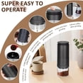 thumbnail image 6 of Electric Coffee Grinder 1500mAh,Adjustable Burr Grind Settings,Portable Coffee Bean Machine for Home and Travel, 6 of 8