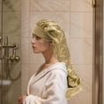 thumbnail image 3 of Unique Bargains Durable Bow Shower Cap 1 Pc Gold Tone, 3 of 5