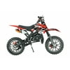 SYX MOTO Holeshot 50cc Kids Mini Dirt Bike, Pull Start, Red