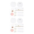 thumbnail image 1 of Dalazy DIY Leather Shoulder Bag Making Tote Craft Sewing Material Handmade Wallet White 18 x 5 x 20cm 2Set, 1 of 6