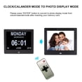 thumbnail image 3 of Gwong Electrónica 8 pulgadas Digital Desktop Alarm Clock Photo Frame Electronic Album Picture Player, 3 of 7