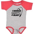 thumbnail image 3 of Inktastic I Hooked Daddy's Heart with Fishing Rod Boys or Girls Baby Bodysuit, 3 of 5