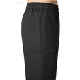 thumbnail image 5 of Cavosen Straight Leg Pants with Pockets for Women Trousers Solid Lightweight Elastic Waist Bottom Casual Pants Black XL, 5 of 8
