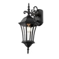 thumbnail image 6 of Z-Lite Wakefield Outdoor 1-Light Wall Sconce, Black, 6 of 7