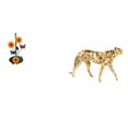 thumbnail image 1 of Dispensador De Toallas De Papel Con Diseño De Guepardo Dorado, Escultura Decorativa De Animal, Soporte Vertical Antideslizante Para Pañuelos, Adorno De Mesa Para Decoración Del Hogar Y La, 1 of 8