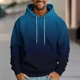 thumbnail image 2 of DDAPJ pyju Big and Tall Graphic Hoodies for Men Kangaroo Pocket Hooded Sweatshirt Trendy Casual Drop Shoulder Pullover Hoodie Hip Hop Youth Hoody Blue XXXL, 2 of 6