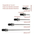 thumbnail image 2 of Youkk Immersion Well Thermowell For Accurate Temperature In Stainless Steel Smooth Surface 304  8x200mm 1Set, 2 of 6