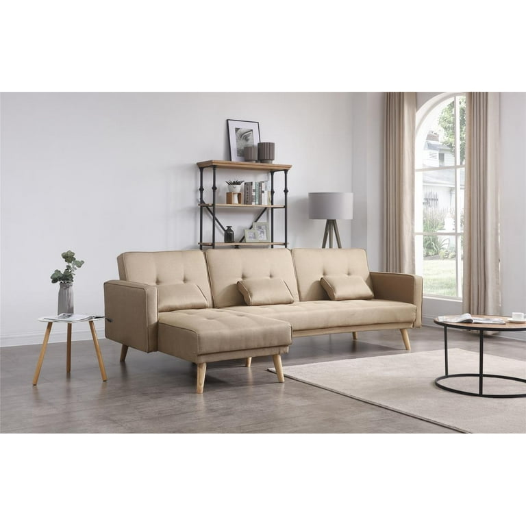 Nathaniel Home Modular Sectional Sofa Bed Set Multiple Colors