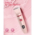 thumbnail image 4 of WIFKLSIIPG Rasoir Rasoir Tondeuse Bikini Humide et Sec 3 en 1 Rasoir pour Femmes Double Tête Tondeuse Bikini pour Zone du Bikini Aisselles Jambes Bras, 4 of 5