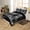 Black Grey Soccer, variant on Erosebridal Football Sports Comforter Cover Twin, Soccer Player Bedding Twin Size, Teenager, Reversible 2 Pieces(No Comforter)