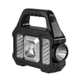 thumbnail image 1 of Antorcha eléctrica impermeable LED Linterna de mano solar para acampar Plata, 1 of 2
