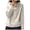 Summer01Beige, variant on ylioge 2025 New Style Y2k Hoodies for Women, Womens Fleece Sweatshirts Casual Loose Crewneck Long Sleeve Drawstring Solid Color Pullover Tops Spring