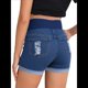 thumbnail image 4 of Pantalones Cortos de Maternidad para Mujer, con Bolsillos, para Dormir, Correr, Hacer Ejercicio y Estar en Oscuro XL, 4 of 5