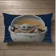 The Mandalorian Baby Yoda Kids 2Piece Twin/Full Comforter Set