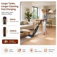 thumbnail image 3 of WHALLULTRA Cordless Wet Dry Vacuum Cleaner, 15kPa Suction Vacuum Mop Floor Washer with Self-Cleaning Brush Roll, Smart Voice Guidance, 0.6L Tank, 3 of 7