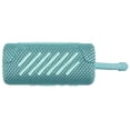 thumbnail image 4 of JBL Go 3 Portable Mini Wireless Bluetooth Waterproof Speaker - Teal - with Cleaning Cloth - Sold without manufacturer warranty, 4 of 6