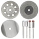 thumbnail image 4 of Hoja de de Diamante HSS Kit de Disco de Corte de Metal 37 Piezas Mini Hoja de Circular Herramienta de Corte de Piedra de Metal, 4 of 5