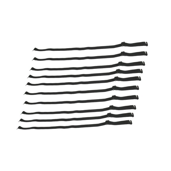 URTERYSER Adjustable 1cm Width Bow Tie Black/White Elastic Band For Men Women Teens Elegant Black Elastic Straps for Bow Tie Color D